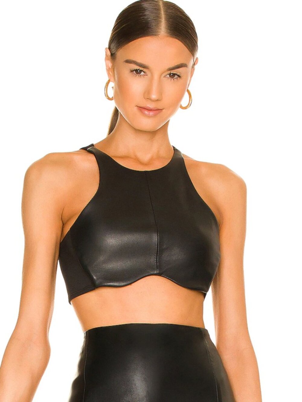 Lamarque Yara Leather Top
